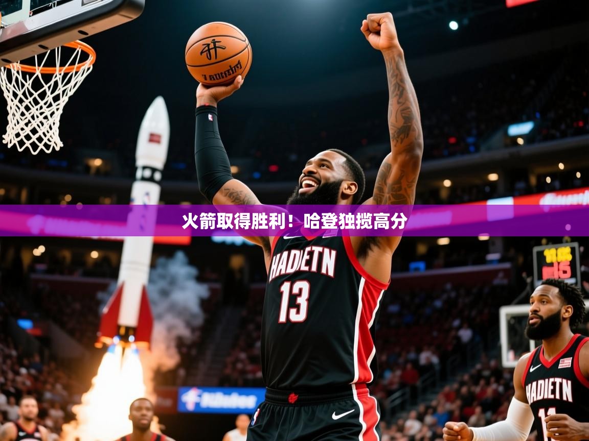 火箭取得胜利！哈登独揽高分  第3张